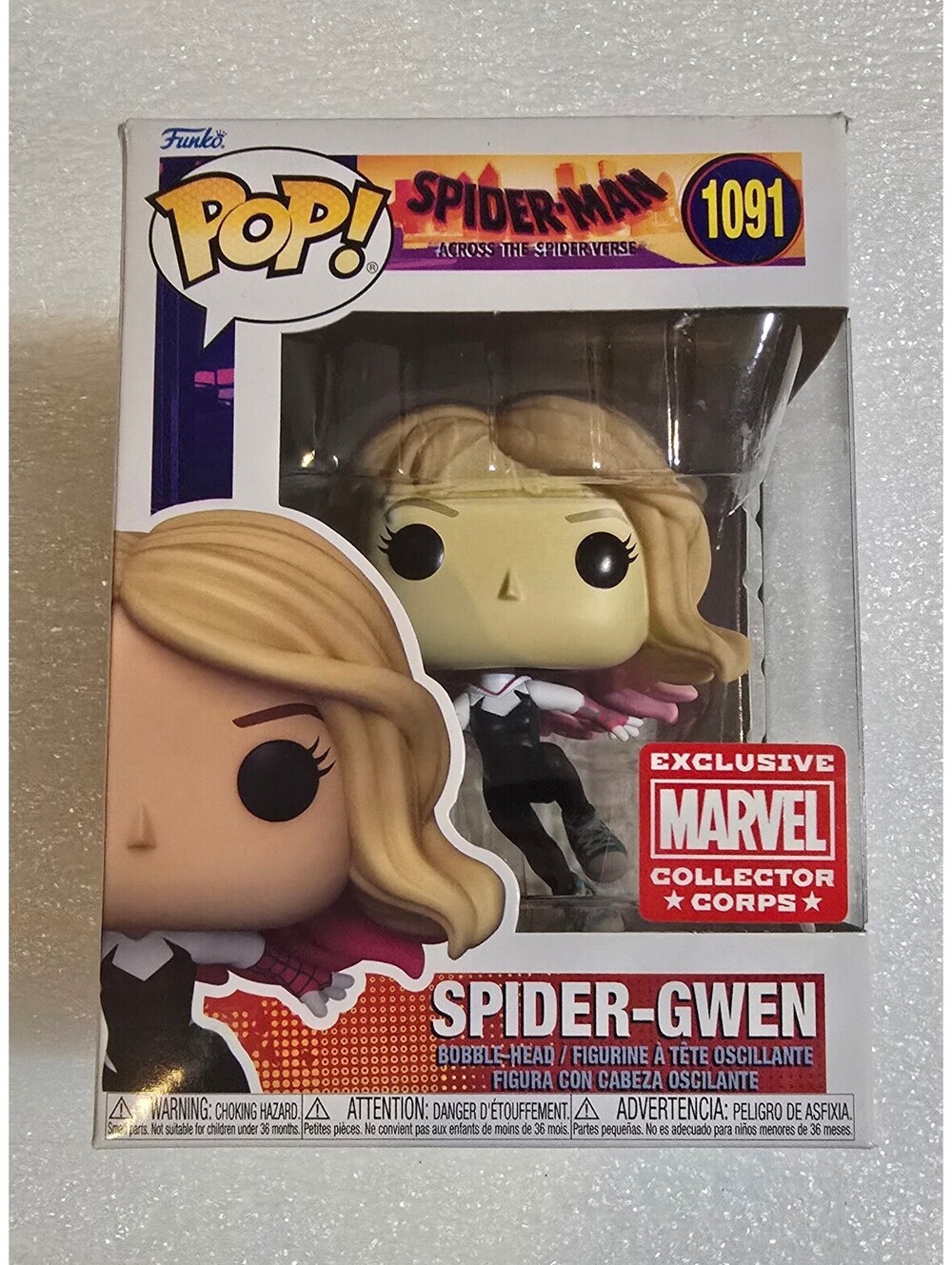 Funko Pop! Across The Spider-Verse Marvel 1091 Spider-Gwen